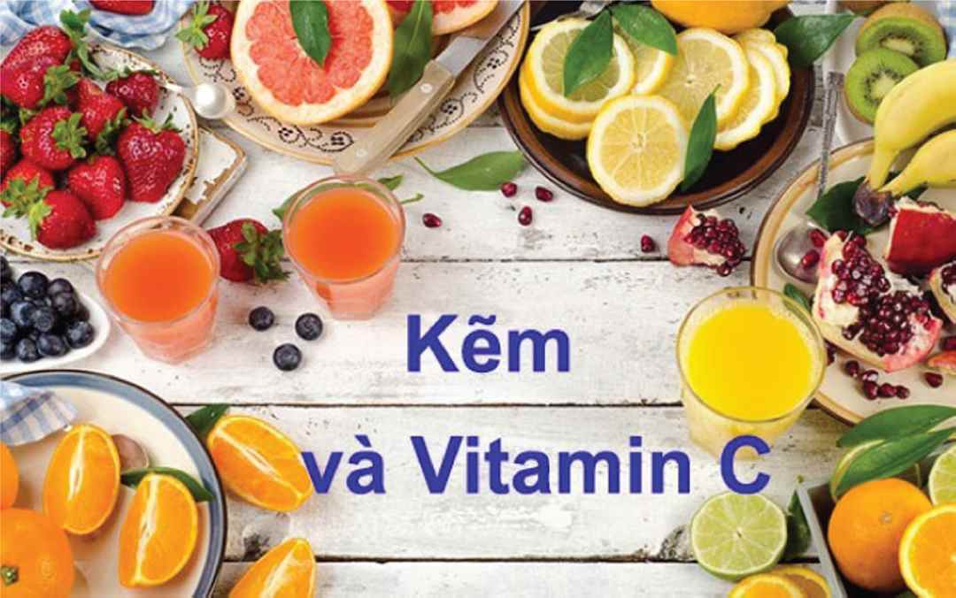 Kẽm và Vitamin C là 2 chất chống oxy hoá quan trọng cần bổ sung sau phẫu thuật tuyến giáp.