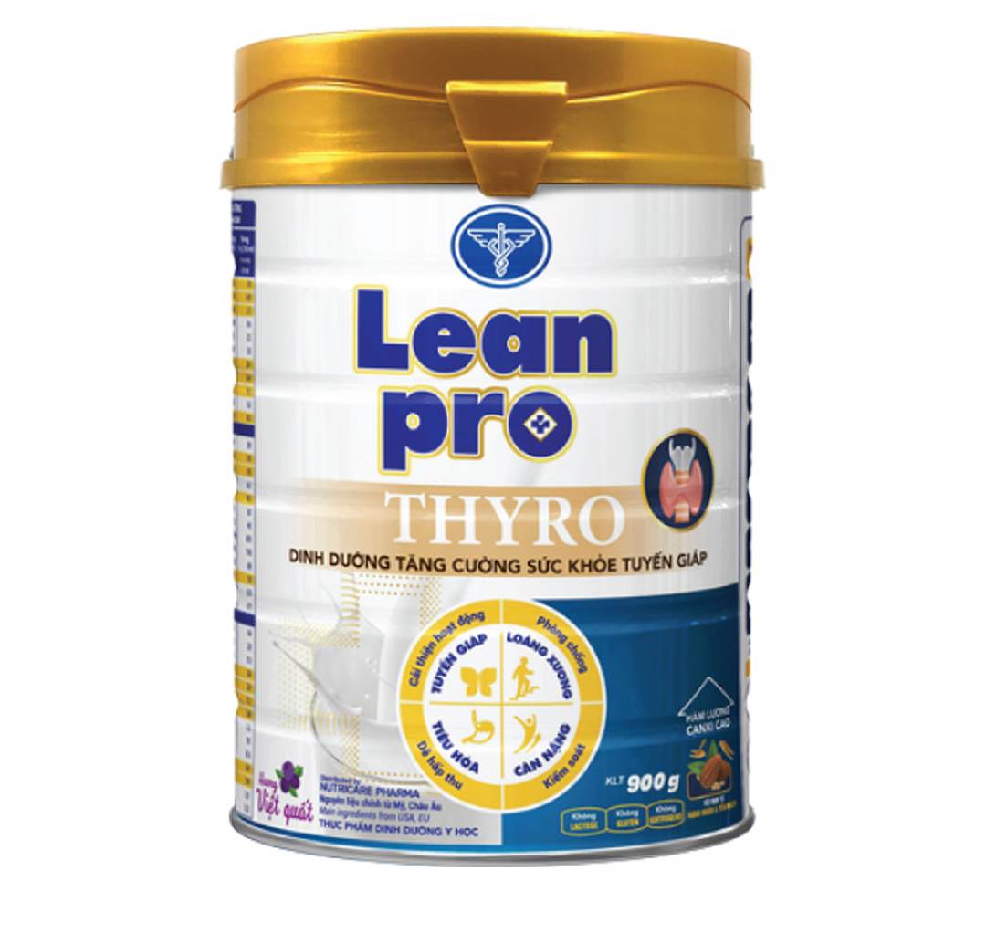 LeanPro Thyro – sữa dinh dưỡng cho người bệnh phẫu thuật tuyến giáp