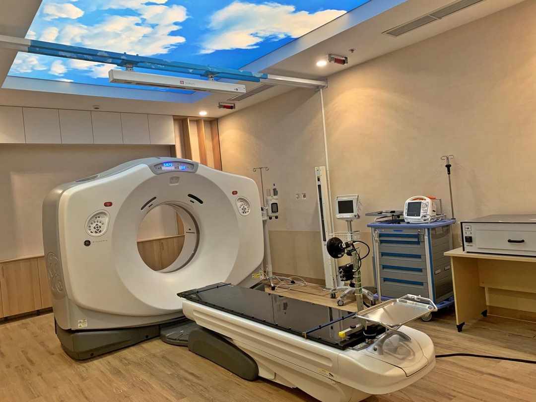 Máy chụp CT mô phỏng tại một Bệnh viện Đa khoa Quốc tế 