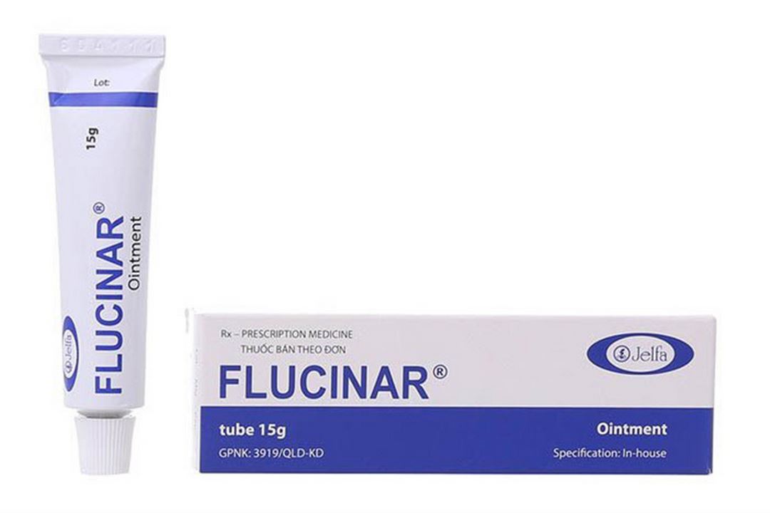 Kem bôi Flucinar thường được kê đơn điều trị tổ đỉa trong thời gian ngắn